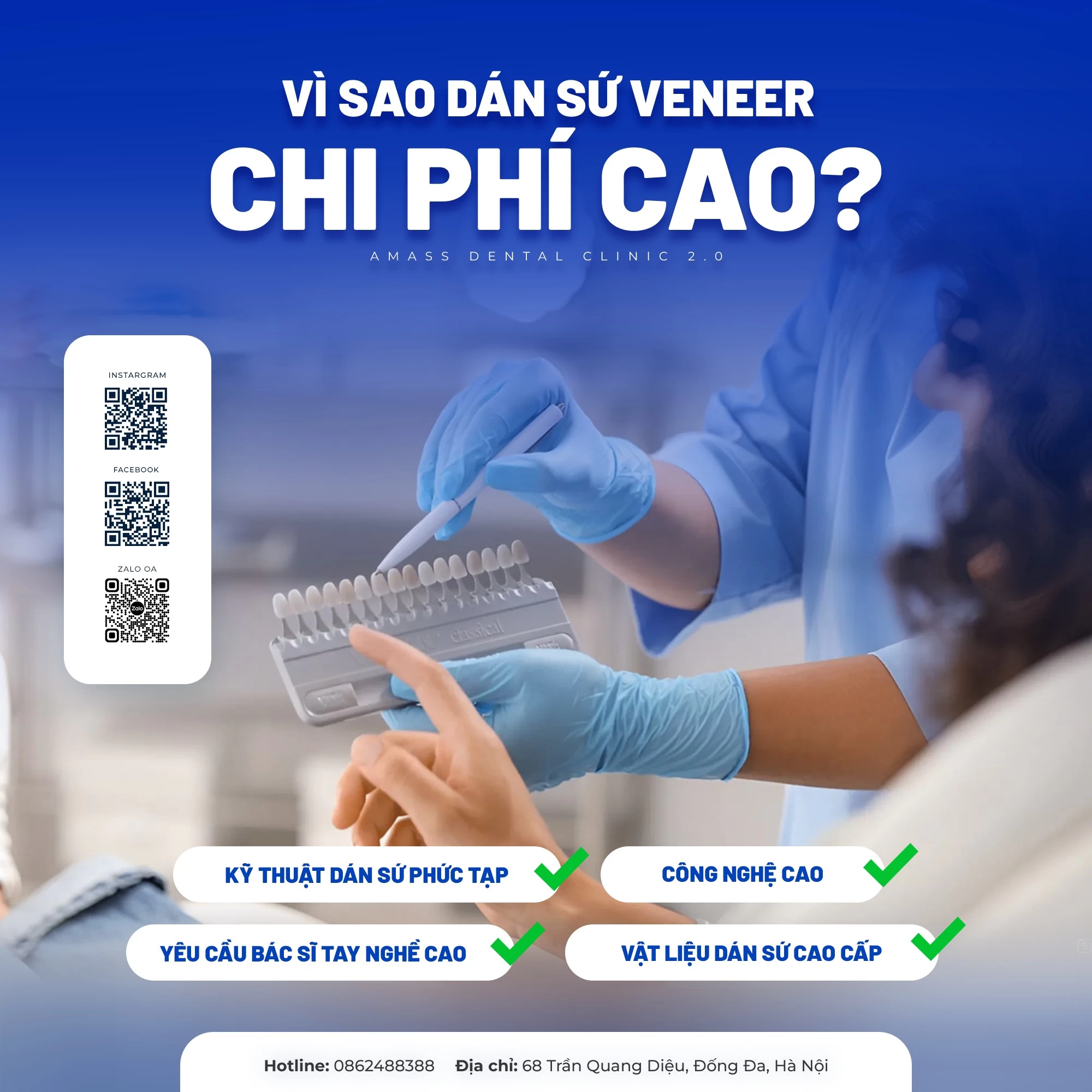 TẠI SAO DÁN SỨ VENEER CÓ CHI PHÍ CAO?